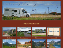 Tablet Screenshot of onzecampersite.nl